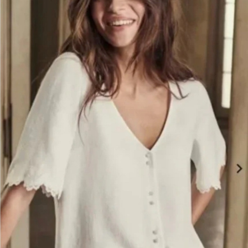Sézane Aretha blouse size 38